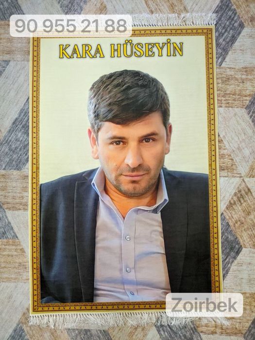 Фото на ковре на ЗАКАЗ Rasm gilam Zakaz