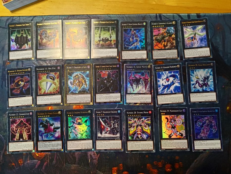Yu-Gi-Oh number collection
