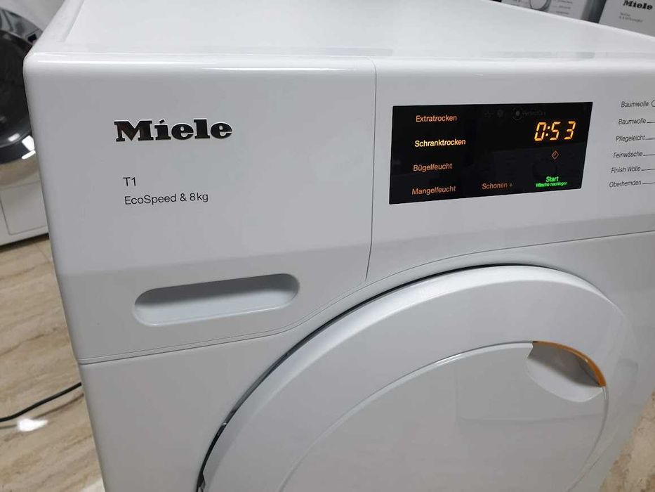 Miele T1 Eco Speed - Сушилня с Термопомпа Миеле 12м Гаранция