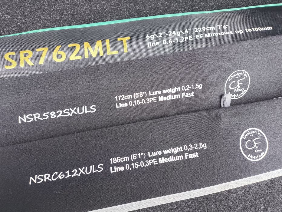 Спиннинг  Крейзи Фиш  Nano  и  versus