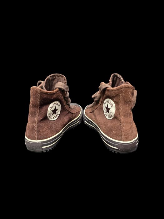 Converse Chuck Taylor All Star – велурени, кафяви, висок модел