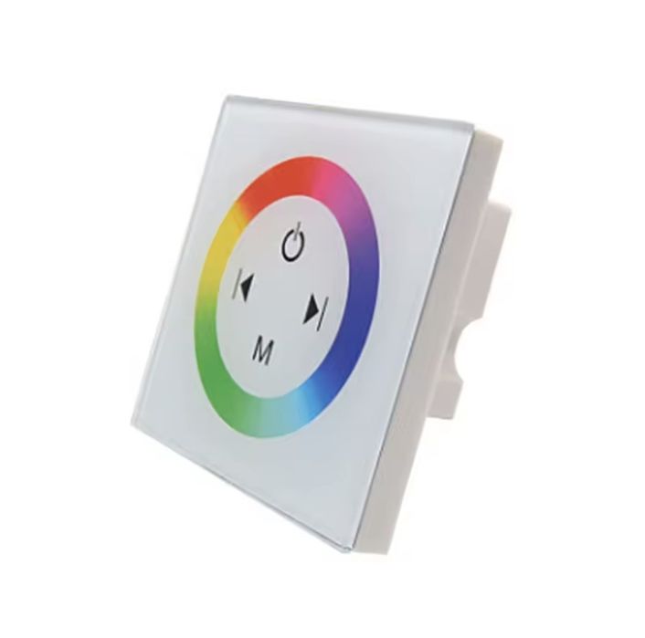 Telecomanda banda led 12v 24v monocrom si rgb rf touch