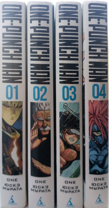Манга One-Punch Man (Ванпанчмен) — Комплект 1-4 книги