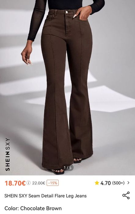 Blugi  evazati, marimea 26, M