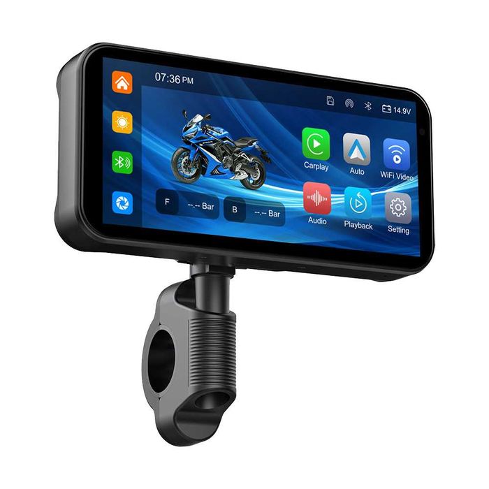 Motorcycle Мото мултимедия с Android CarPlay/Android Auto DVR камери