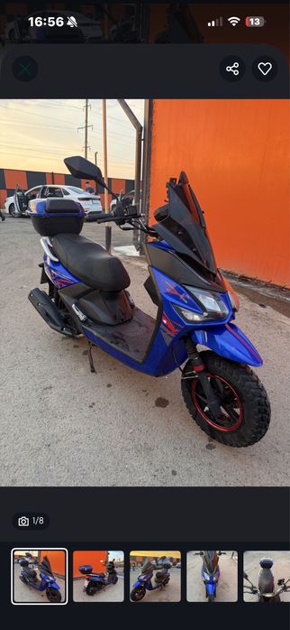 Продам скутер с пробегом