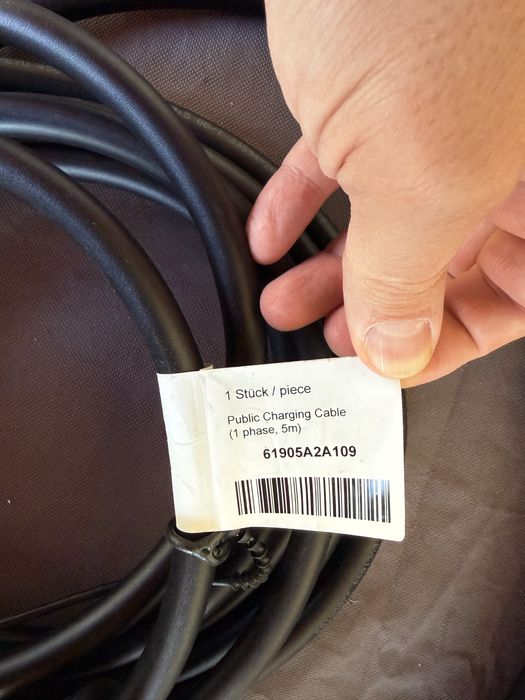 Оригинален Кабел за бързо зареждане за BMW 5метра (mode 3)