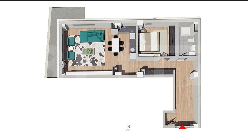 Comision 0!Apartament 2 camere, confort sporit,Bloc Nou,Petrom Calea B — fotografia 1