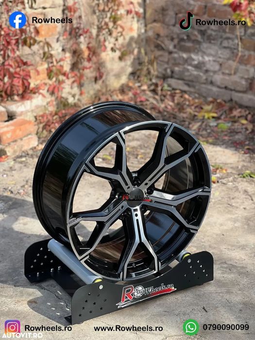Jante BMW R21 X5 X6 E70 E71 F15 F16 F85 F86 anvelope vara/iarna 285-35-21-325-30-21 roti complete R21 cu anvelope vara/iarna
