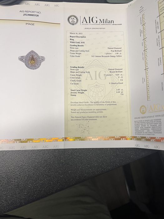 Inel Diamante Naturale 1,70 ct