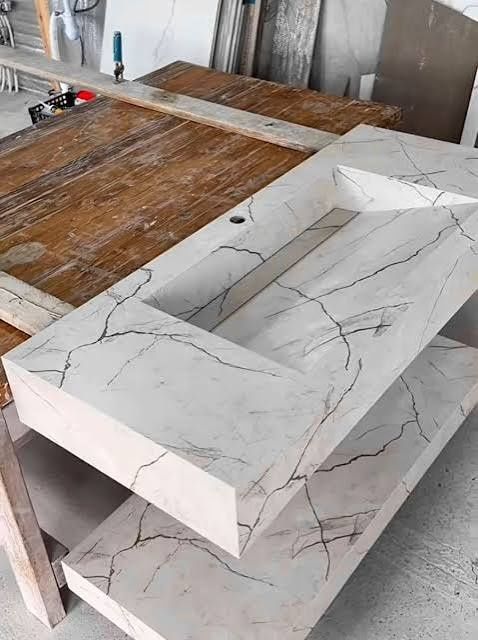 Chiuveta din gresie pentru baie și bucătărie, pe comanda