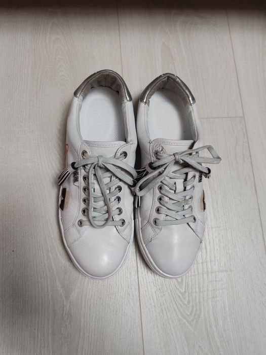 Sneakers Karl Lagerfeld piele naturala