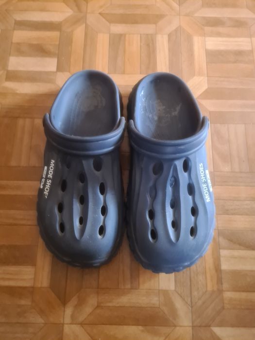 Халат байковый и кроксы