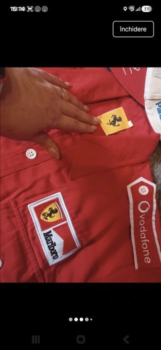 Camasa ferrari +sapca baseball