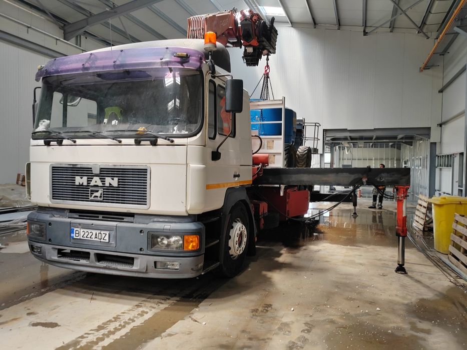 Macara de inchiriat. Camion cu macara .