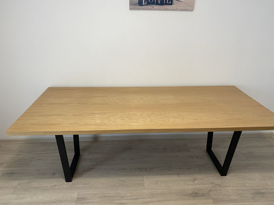Masa cu blat gros 230x100x75