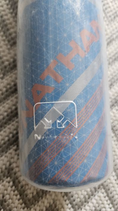 Нова бутилка Nathan Fire & Ice, 600 ml,  Изолирана и светлоотразителна.