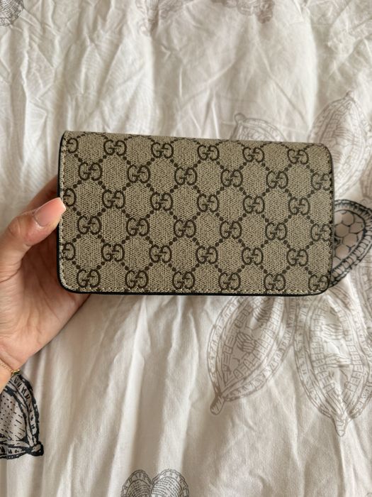 Бежова чанта Gucci