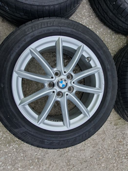 4бр алуминиеви джанти за БМВ Х1  / 20018г/ 7.5ж Х 17 / ет 52/ 5Х 112/