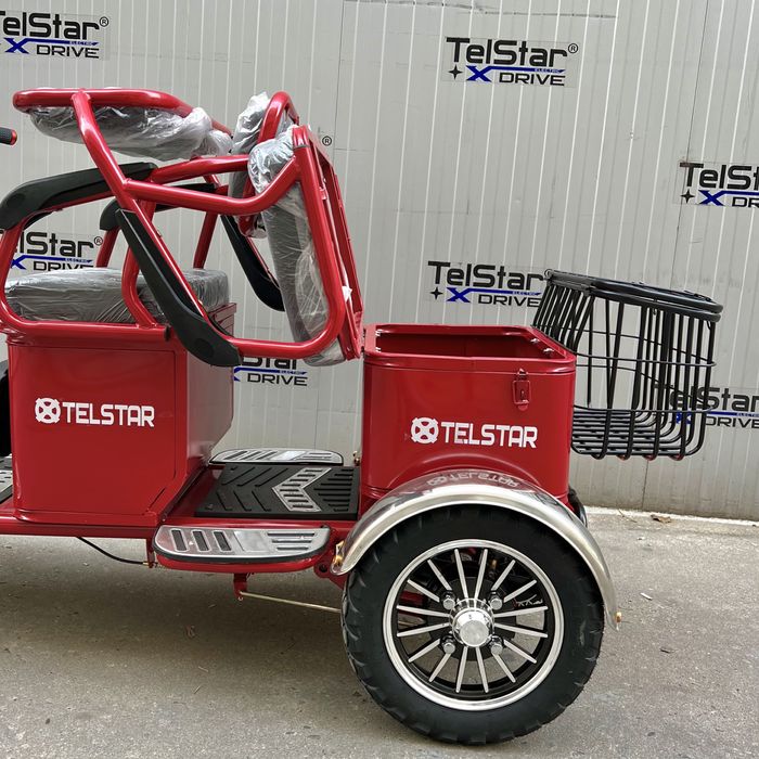 Електрическа триколка TS-005.3 с карго отделение 1400W 60V 2025 НОВО