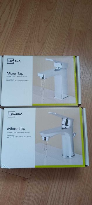 Baterie chiuveta baie inox ,noua in cutie