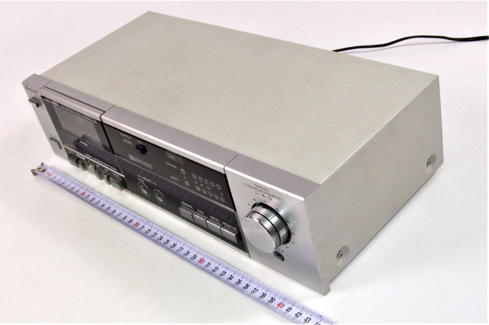 Casetofon deck Brandt PK235D stereo, dolby, Made in France, arata si functioneaza ca NOU