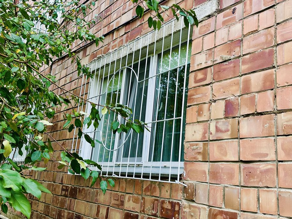 Решетки окна железные