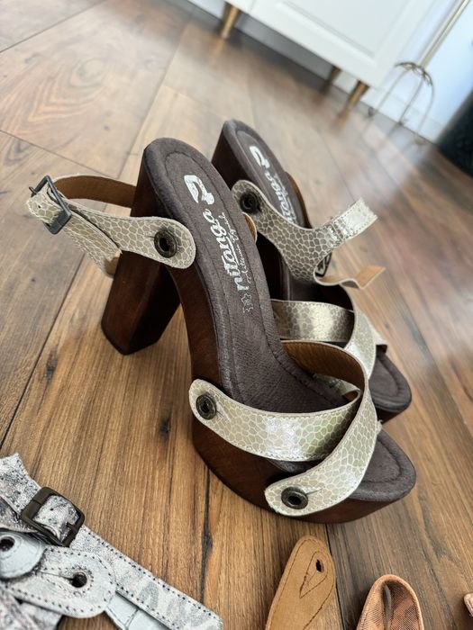 Sandale piele 3 modele in 1