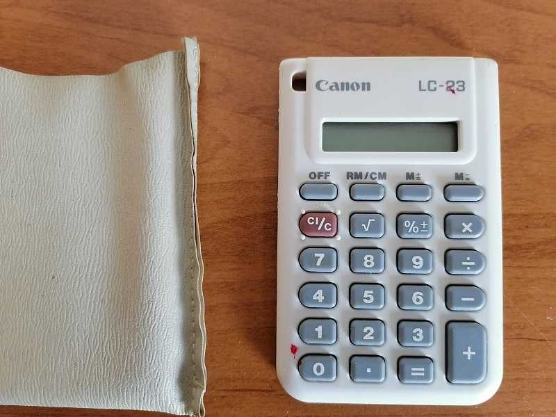 Нов калкулатор Canon - НАЙ-НИСКА ЦЕНА !