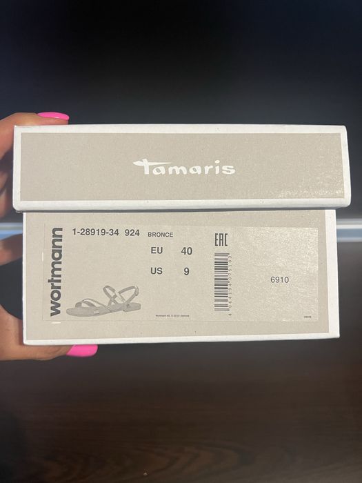 Tamaris сандали 40 номер