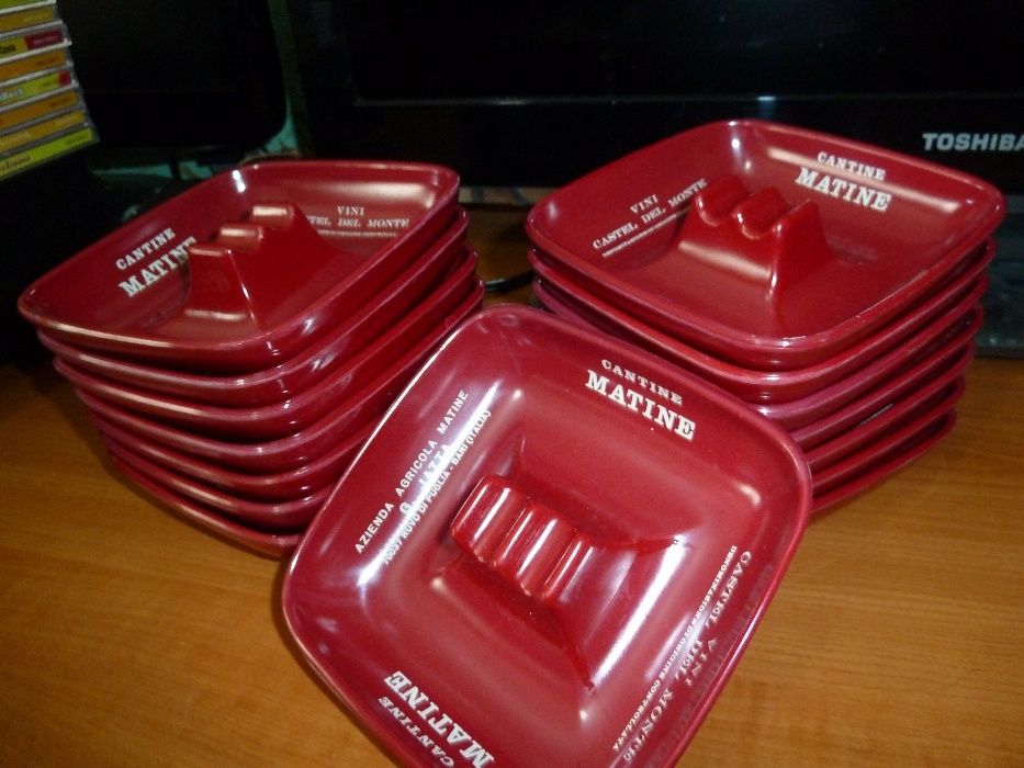 Set 15 scrumiere cantina matine Castel del Monte