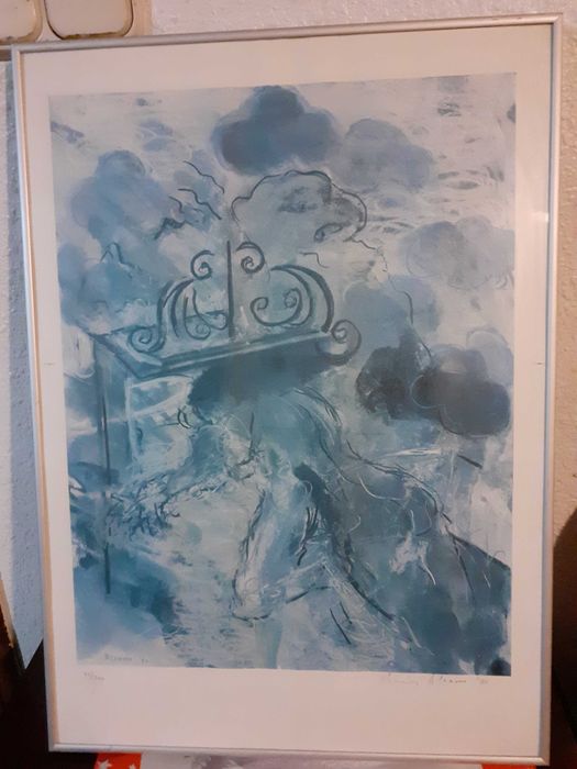 Lot doua gravuri valoroase,serie limitata ,ani 90