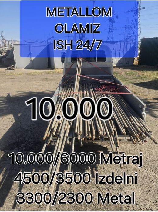 9000 Sum Metallom б/у Metalom olamiz Металлом b/u Металом переработка