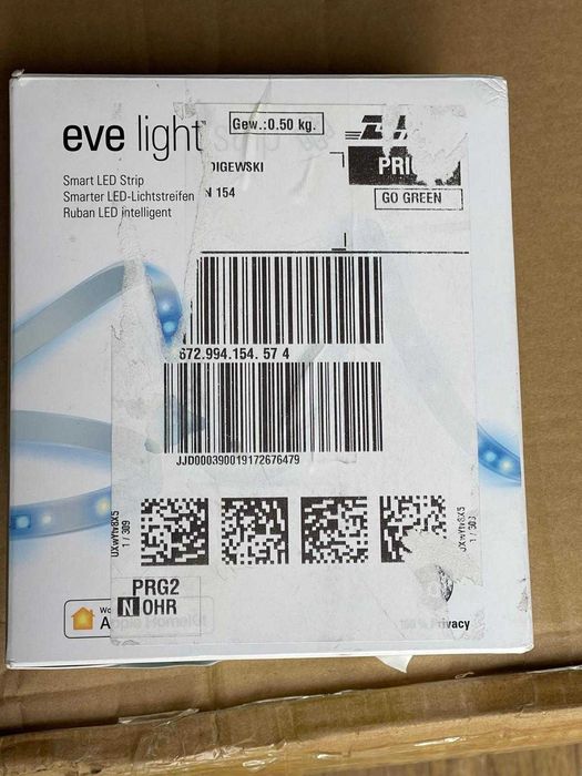 Bandă led inteligentă Eve Light Strip, 2m, HomeKit