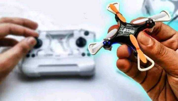 Мини дрон Квадрокоптер с дистанционно за вътре отвън фиксирана височин