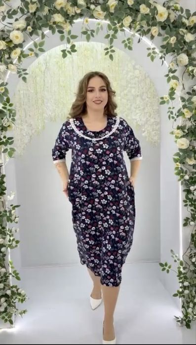 Домашние платья больших размеров.