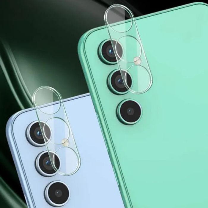 Samsung Galaxy A55 A25 А15 A54 A14 /3D Стъклен протектор за камера