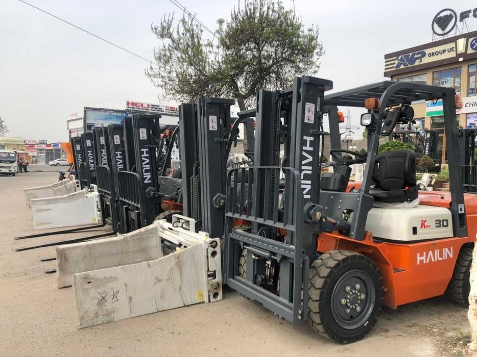 Дизельный вилочный погрузчик марки "HAILIN" 3-3.5т 3-4.5м