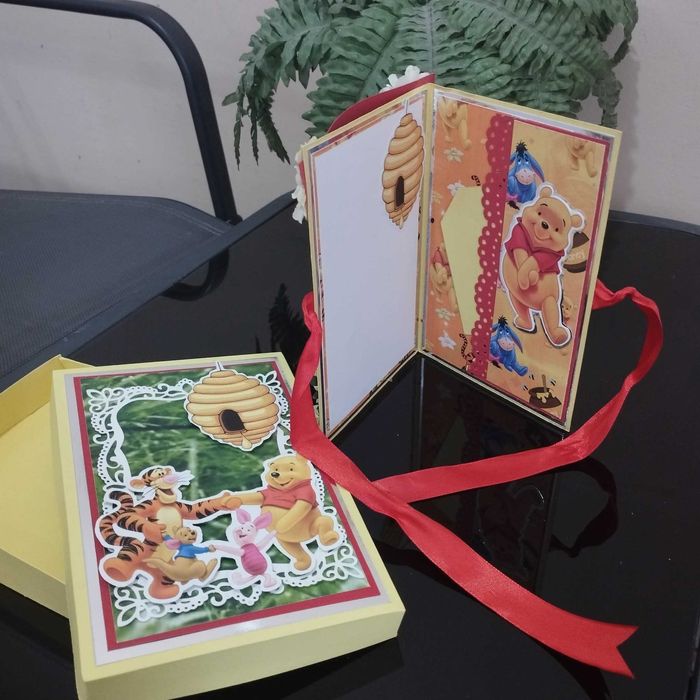 Картичка ръчно изработена