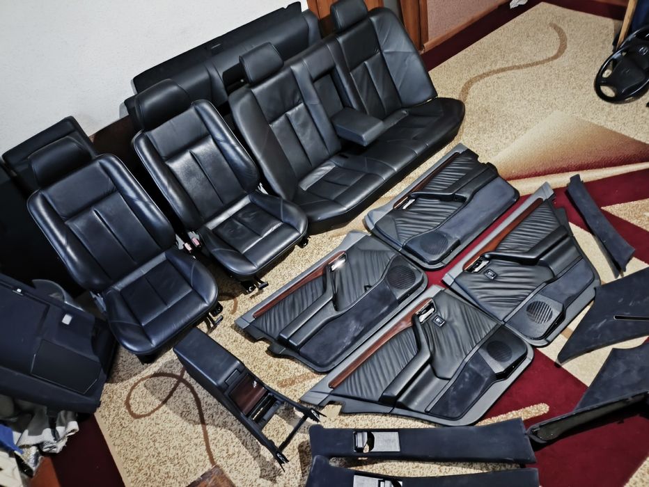 Салон кожа mercedes  w 202