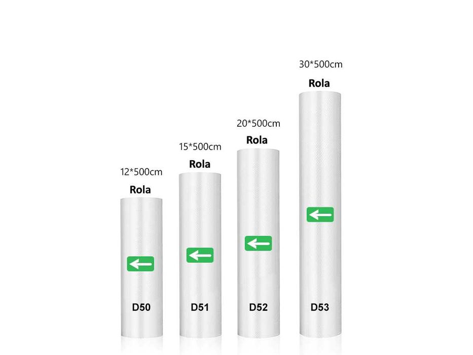 Pungi de vidat alimente Rola Pungi Transparente