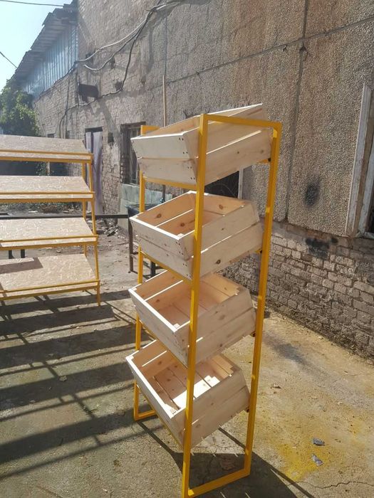 Фруктовый стеллаж. Мева полка, Meva polka. Meva vitrina.