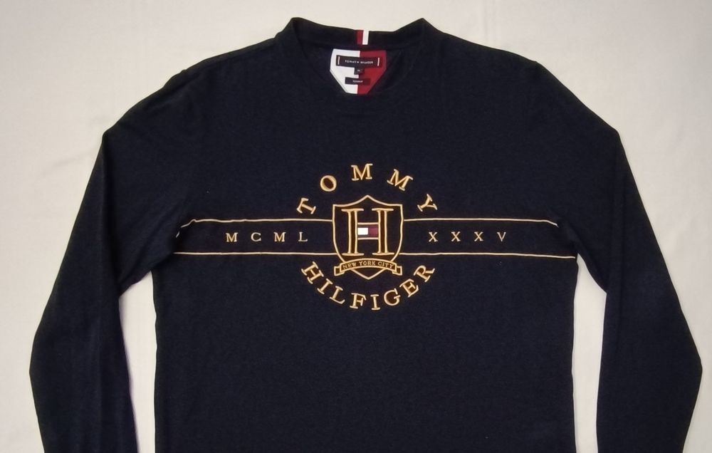 Tommy Hilfiger оригинална блуза XL памучна дълъг ръкав блуза