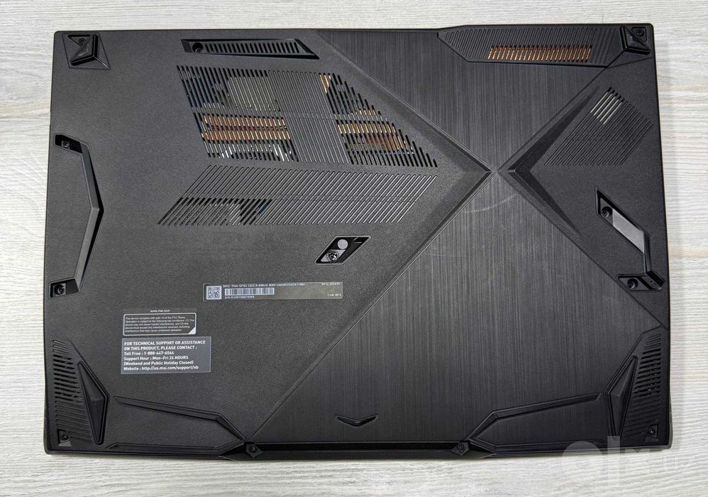 MSI THIN GF63 15.6” FullHD 144hz Core i5-12450H 8GB/256GB RTX 2050 4GB
