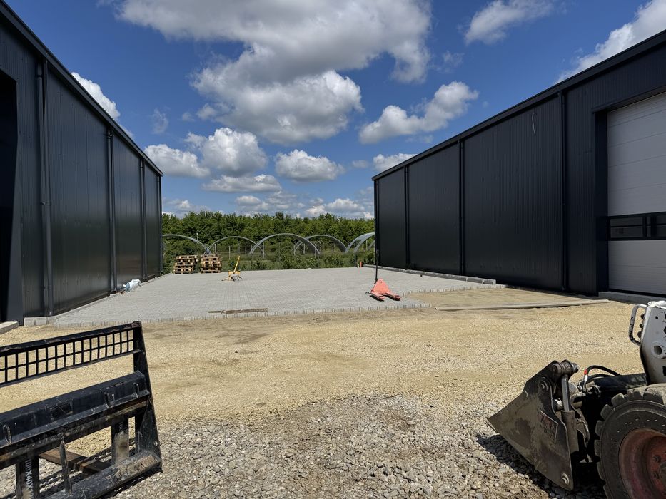 Hale De Inchiriat - intrare dn1A, Crevedia