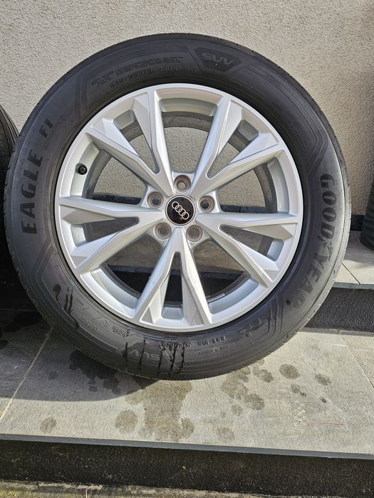 Jante originale Audi + Anvelope 235 55 18