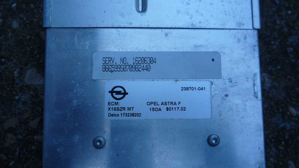 Компютър за Опел астра Ф 1.6