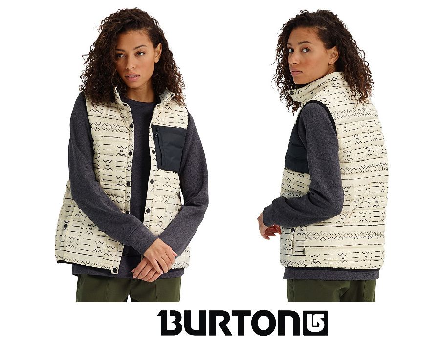 NOU! Vesta termala cu puf de rata  schi/snowboard BURTON Evergreen