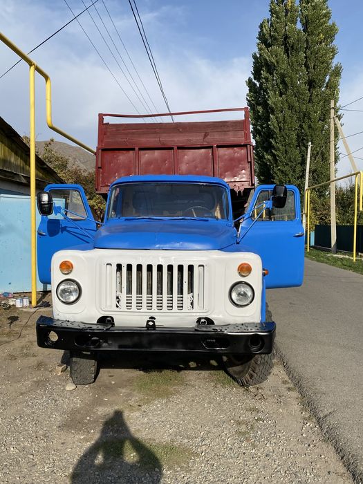 Газ53,Самосвал на полном ходу