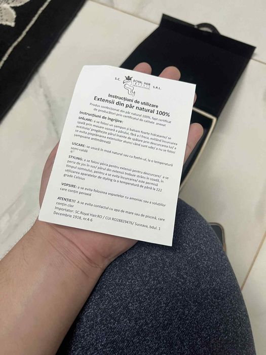 Vând extensii de păr natural, le am de 5 luni, dar nu le-am folosit ni